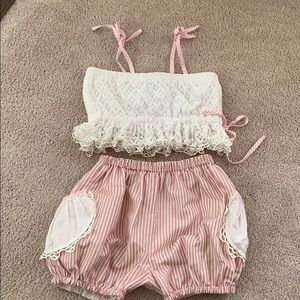 Dollcake bloomer short set